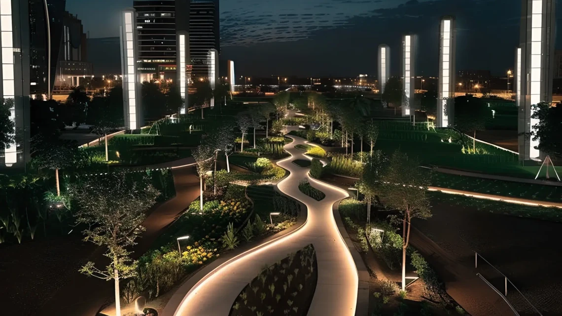قطاع اللاندسكيب وتطوير المواقع
